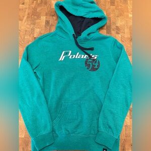 Polaris Retro Green Hoodie for Women Size Small